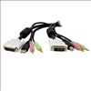 StarTech.com DVID4N1USB10 KVM cable Black 118.1" (3 m)1