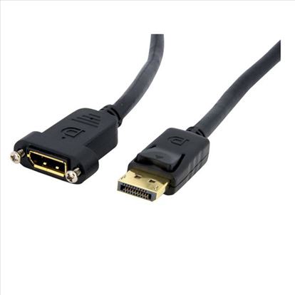 StarTech.com DPPNLFM3 DisplayPort cable 35.8" (0.91 m) Black1