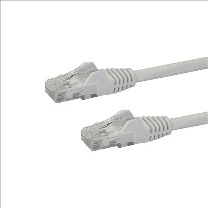 StarTech.com N6PATCH10WH networking cable White 120.1" (3.05 m) Cat6 U/UTP (UTP)1