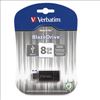 Verbatim 8GB Store 'n' Go BlazeDrive USB flash drive USB Type-A 2.0 Gray3