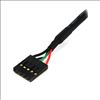 StarTech.com Cable Interno de 18 pulgadas al USB IDC de 5 pines del Cabezal de la Placa Base – H/H USB cable 180" (4.57 m) Black2