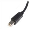 StarTech.com USB 2.0 Cable USB cable 35.4" (0.9 m) USB A USB B Black3