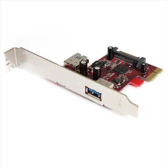 StarTech.com 2 port PCI Express SuperSpeed USB 3.0 Card interface cards/adapter USB 3.2 Gen 1 (3.1 Gen 1)1