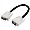 StarTech.com DVIDDMM1 DVI cable 11.8" (0.3 m) DVI-D Black1