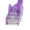 StarTech.com N6PATCH25PL networking cable Purple 300" (7.62 m) Cat6 U/UTP (UTP)2