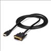 StarTech.com HDMIDVIMM6 video cable adapter 70.9" (1.8 m) HDMI DVI-D Black2
