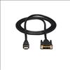 StarTech.com HDMIDVIMM6 video cable adapter 70.9" (1.8 m) HDMI DVI-D Black5