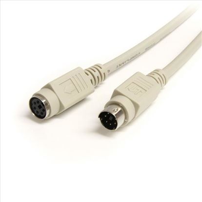 StarTech.com 6 ft. PS/2 Keyboard/Mouse Extension Cable PS/2 cable 72" (1.83 m) Beige1