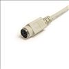 StarTech.com 6 ft. PS/2 Keyboard/Mouse Extension Cable PS/2 cable 72" (1.83 m) Beige2