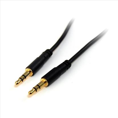 StarTech.com MU1MMS audio cable 11.8" (0.3 m) 3.5mm Black1