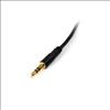 StarTech.com MU1MMS audio cable 11.8" (0.3 m) 3.5mm Black2