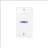 StarTech.com VGAPLATE wall plate/switch cover White1