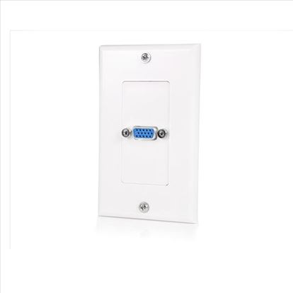 StarTech.com VGAPLATE wall plate/switch cover White1