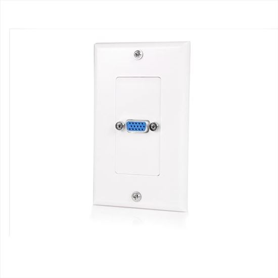 StarTech.com VGAPLATE wall plate/switch cover White1