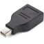 StarTech.com GCMDP2DPMF cable gender changer Mini DisplayPort DisplayPort Black1