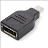 StarTech.com GCMDP2DPMF cable gender changer Mini DisplayPort DisplayPort Black2