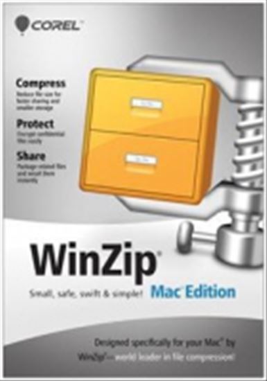 Corel WinZip Mac Edition, 10-24u, 1Y, MNT 1 year(s)1