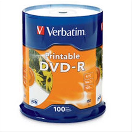 Verbatim DVD-R InkJet 4.7 GB 100 pc(s)1