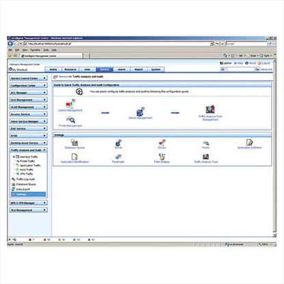 Hewlett Packard Enterprise IMC Network Traffic Analyzer Software Module with 10-node E-LTU1