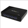 StarTech.com ST4300USB3 interface hub USB 3.2 Gen 1 (3.1 Gen 1) Type-B 5000 Mbit/s Black1