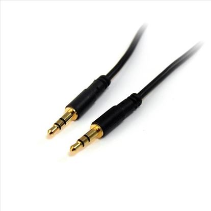 StarTech.com MU10MMS audio cable 118.1" (3 m) 3.5mm Black1
