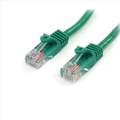 StarTech.com 25 ft Green Snagless Category 5e (350 MHz) UTP Patch Cable networking cable 300" (7.62 m)1