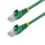 Picture of StarTech.com 25 ft Green Snagless Category 5e (350 MHz) UTP Patch Cable networking cable 300" (7.62 m)