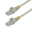 StarTech.com 7 ft Gray Snagless Category 5e (350 MHz) UTP Patch Cable networking cable 83.9" (2.13 m)1