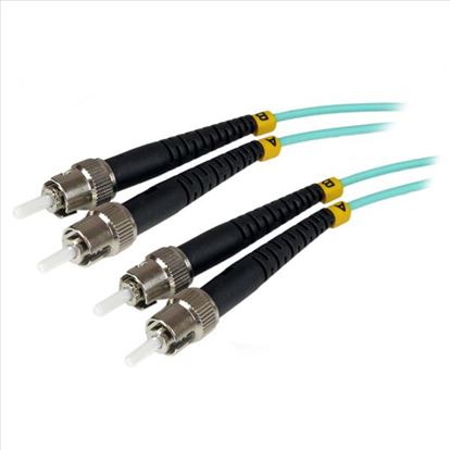 StarTech.com A50FBSTST1 fiber optic cable 39.4" (1 m) ST OM3 Turquoise1