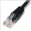 StarTech.com M45PATCH1BK networking cable Black 11.8" (0.3 m) Cat5e U/UTP (UTP)2