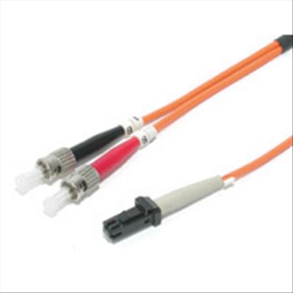 StarTech.com 1m Duplex MM MTRJ-ST fiber optic cable 39.4" (1 m) Orange1