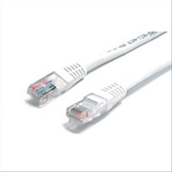 StarTech.com 2 ft White Molded Category 5e (350 MHz) UTP Patch Cable networking cable 24" (0.61 m)1