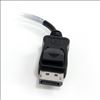 StarTech.com DP2DVIS video cable adapter DisplayPort DVI-D Black3