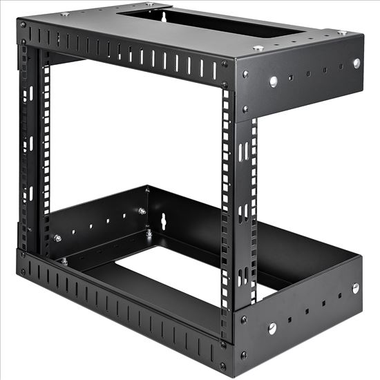 StarTech.com RK812WALLOA rack cabinet 8U Wall mounted rack Black1