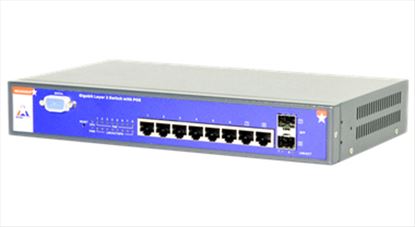 Amer Networks SS2GD8ip Managed L2 Power over Ethernet (PoE) Gray1