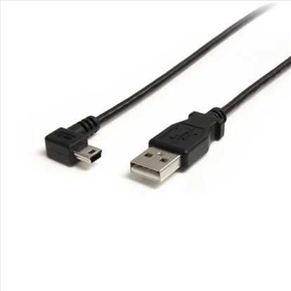 StarTech.com USB2HABM3RA USB cable 35.8" (0.91 m) USB 2.0 USB A Mini-USB B Black1