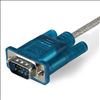 StarTech.com ICUSB232SM3 cable gender changer DB-9 USB 2.0 A Blue, Transparent4