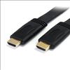 StarTech.com HDMIMM15FL HDMI cable 181.1" (4.6 m) HDMI Type A (Standard) Black1