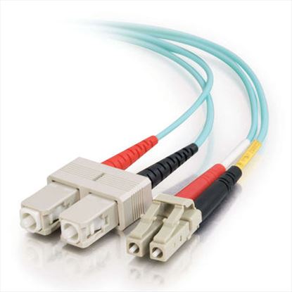 C2G 11005 fiber optic cable 39.4" (1 m) LC SC Blue1