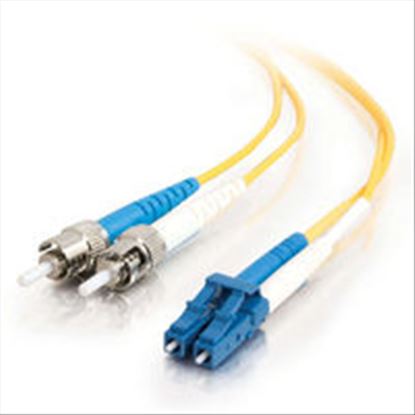 C2G 110201 fiber optic cable 118.1" (3 m) LC ST/BFOC Yellow1