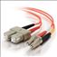 C2G 11125 fiber optic cable 590.6" (15 m) LC SC Orange1