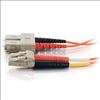C2G 11125 fiber optic cable 590.6" (15 m) LC SC Orange4