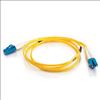 C2G 11185 fiber optic cable 590.6" (15 m) LC OFC Yellow2