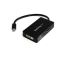 Picture of StarTech.com MDP2DPDVHD video cable adapter 5.91" (0.15 m) Mini DisplayPort DisplayPort + DVI-D + HDMI Black