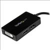StarTech.com MDP2DPDVHD video cable adapter 5.91" (0.15 m) Mini DisplayPort DisplayPort + DVI-D + HDMI Black2