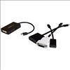 StarTech.com MDP2DPDVHD video cable adapter 5.91" (0.15 m) Mini DisplayPort DisplayPort + DVI-D + HDMI Black4