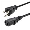 StarTech.com PXT1011410 power cable Black 120.1" (3.05 m) NEMA 5-15P C13 coupler1