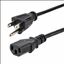 StarTech.com PXT1011410 power cable Black 120.1" (3.05 m) NEMA 5-15P C13 coupler1