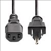 StarTech.com PXT1011410 power cable Black 120.1" (3.05 m) NEMA 5-15P C13 coupler4