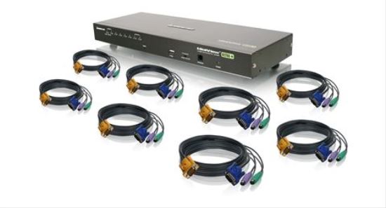 iogear GCS1808KITPTAA KVM switch Black1